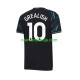 Camisola Manchester City Jack Grealish 10 Homem Equipamento Terceiro 2023-2024 Manga Curta